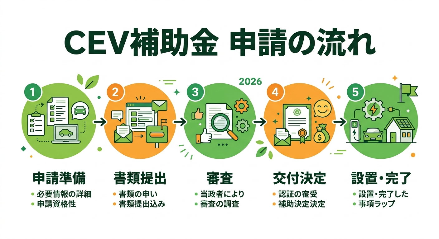 CEV補助金2026 申請方法・条件・締切を徹底解説